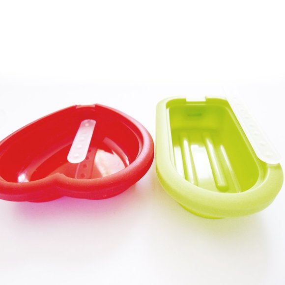 LOT 3 Silicone Stackable Popsicle Molds + Covers - Picture 4 of 5